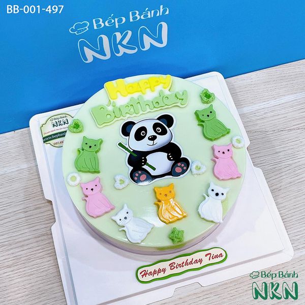  Bánh Sinh Nhật Gấu Trúc (BB-001-497) 