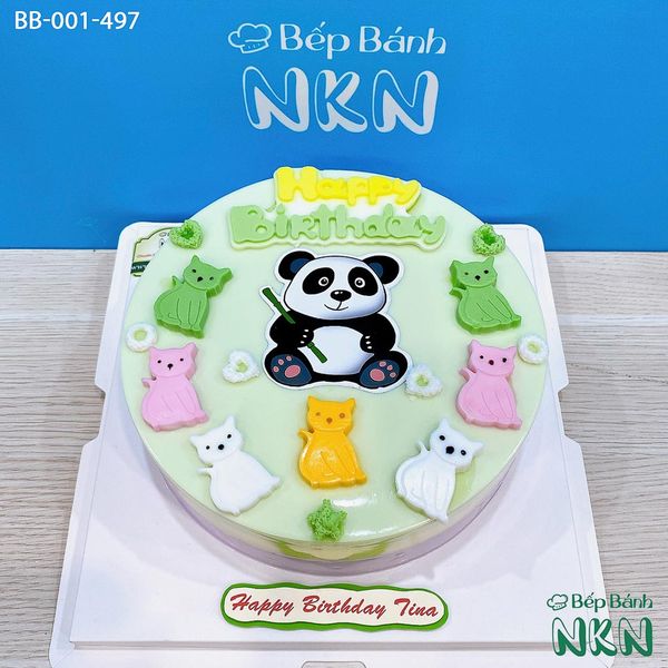  Bánh Sinh Nhật Gấu Trúc (BB-001-497) 