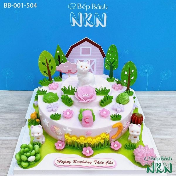  Bánh Sinh Nhật Bé Mẹo (BB-001-504) 