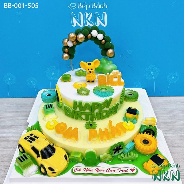  Bánh Sinh Nhật 2 Tầng Cho Bé Tuổi Tý (BB-001-505) 