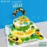  Bánh Sinh Nhật 2 Tầng Cho Bé Tuổi Tý (BB-001-505) 