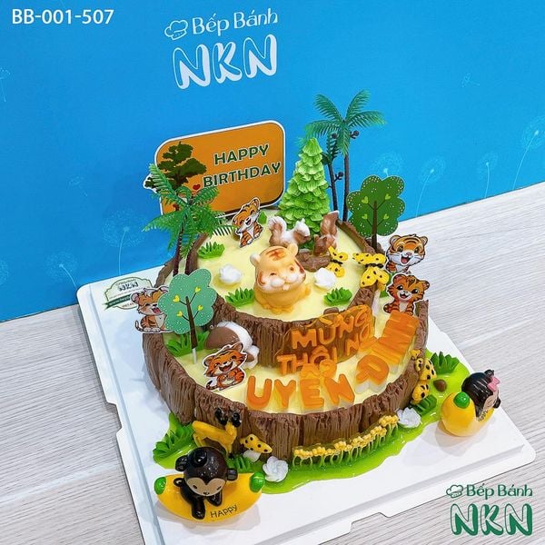  Bánh Sinh Nhật Cho Bé Tuổi Dần, Tuổi Thân (BB-001-507) 