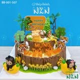  Bánh Sinh Nhật Cho Bé Tuổi Dần, Tuổi Thân (BB-001-507) 