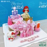  Bánh Sinh Nhật Công Chúa Lọ Lem (BB-001-512) 