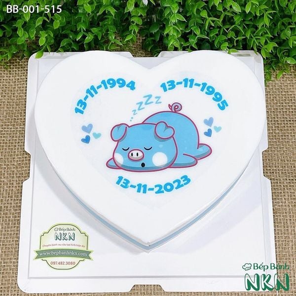  Bánh Sinh Nhật Bé Heo (BB-001-515) 