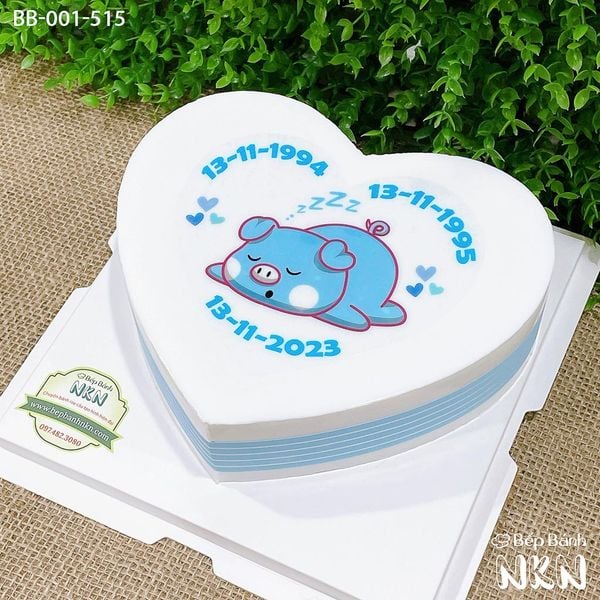  Bánh Sinh Nhật Bé Heo (BB-001-515) 