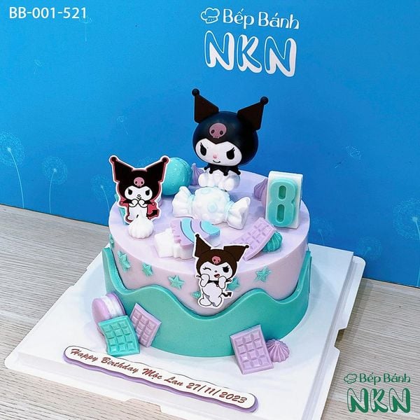  Bánh Sinh Nhật Mèo Kuromi (BB-001-521) 