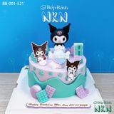  Bánh Sinh Nhật Mèo Kuromi (BB-001-521) 