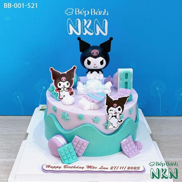  Bánh Sinh Nhật Mèo Kuromi (BB-001-521) 