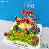  Bánh Sinh Nhật Naruto 2 Tầng (BB-001-523) 