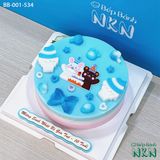  Bánh Sinh Nhật Gấu Brown Và Thỏ Cony (BB-001-534) 