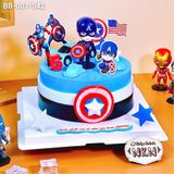  Bánh Sinh Nhật Đội Trưởng Mỹ (BB-001-542) 