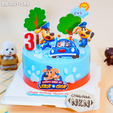  Bánh Sinh Nhật Đội Điều Tra Labrador (BB-001-549) 