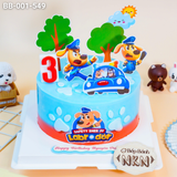  Bánh Sinh Nhật Đội Điều Tra Labrador (BB-001-549) 