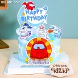  Bánh Sinh Nhật Game Among Us (BB-001-552) 