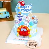  Bánh Sinh Nhật Game Among Us (BB-001-552) 