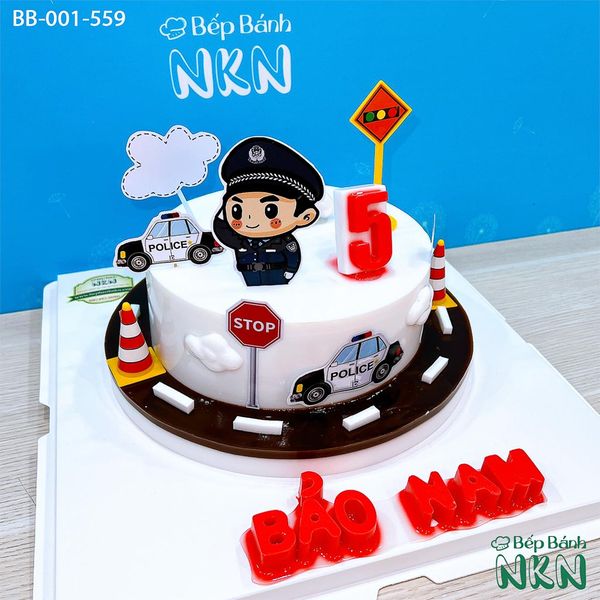  Bánh Sinh Nhật Cảnh Sát Giao Thông (BB-001-559) 