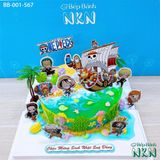  Bánh Sinh Nhật One Piece (BB-001-567) 