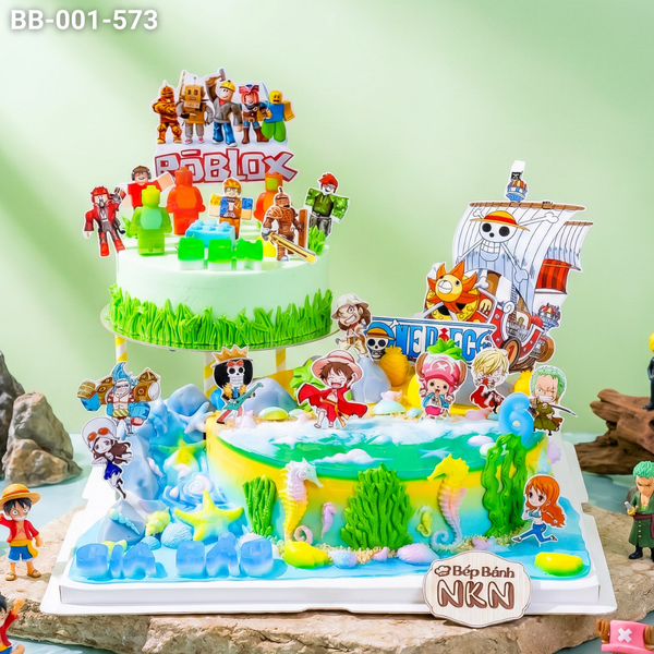  Tháp Bánh Sinh Nhật Roblox x One Piece (BB-001-573) 