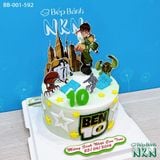  Bánh Sinh Nhật Siêu Nhân Ben 10 (BB-001-592) 