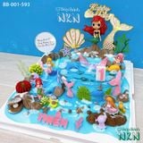  Bánh Sinh Nhật Quốc Đảo Tiên Cá (BB-001-593) 