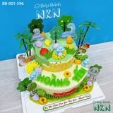 Bánh Sinh Nhật Vương Quốc Rắn (BB-001-596) 