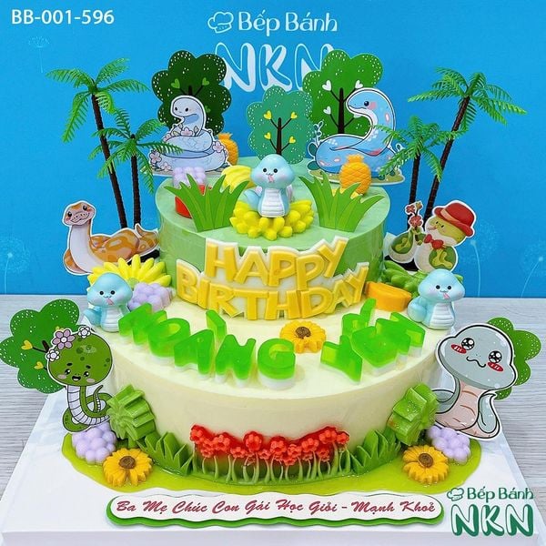  Bánh Sinh Nhật Vương Quốc Rắn (BB-001-596) 