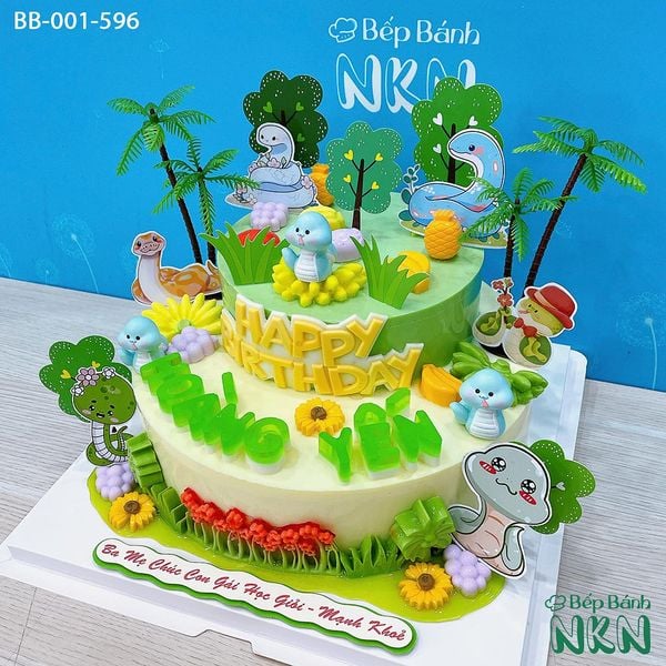  Bánh Sinh Nhật Vương Quốc Rắn (BB-001-596) 