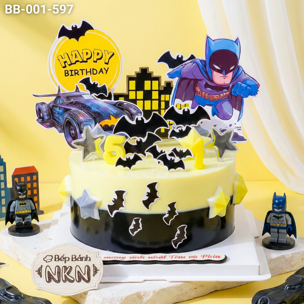  Bánh Sinh Nhật Batman (BB-001-597) 