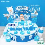  Bánh Đầy Tháng Bé Trai (BB-001-606) 