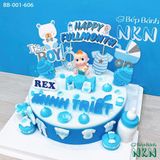 Bánh Đầy Tháng Bé Trai (BB-001-606) 