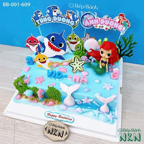 Bánh Sinh Nhật Đôi Cho Bé (BB-001-609) 