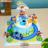  Bánh Sinh Nhật Xe Lửa Labrador (BB-001-610) 