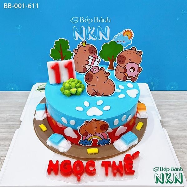  Bánh Sinh Nhật Capybara (BB-001-611) 
