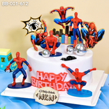  Bánh Sinh Nhật Biệt Đội Spiderman (BB-001-612) 