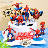  Bánh Sinh Nhật Biệt Đội Spiderman (BB-001-612) 