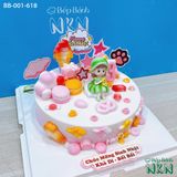  Bánh Sinh Nhật Bé Gái (BB-001-618) 