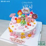  Bánh Sinh Nhật Bé Gái (BB-001-618) 