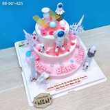  Bánh Sinh Nhật Bé Gái Phi Hành Gia (BB-001-625) 