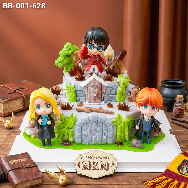  Bánh Sinh Nhật Harry Potter 2 Tầng (BB-001-628) 