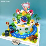  Bánh Sinh Nhật 2 Tầng Baby Shark (BB-001-632) 