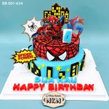  Bánh Sinh Nhật 2 Tầng Spiderman (BB-001-634) 