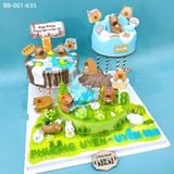  Tháp Bánh Sinh Nhật 3 Tầng Capybara (BB-001-635) 