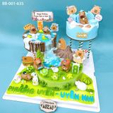  Tháp Bánh Sinh Nhật 3 Tầng Capybara (BB-001-635) 