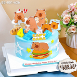  Bánh Sinh Nhật Capybara Cho Bé (BB-001-636) 