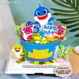  Bánh Sinh Nhật Baby Shark (BB-001-637) 