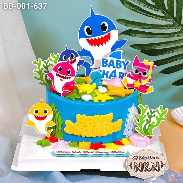  Bánh Sinh Nhật Baby Shark (BB-001-637) 