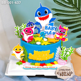  Bánh Sinh Nhật Baby Shark (BB-001-637) 