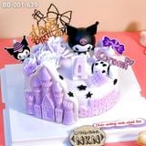  Bánh Sinh Nhật Lâu Đài Kuromi (BB-001-639) 