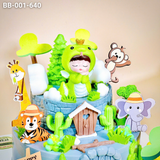  Bánh Sinh Nhật Cho Bé Tuổi Tỵ (BB-001-640) 